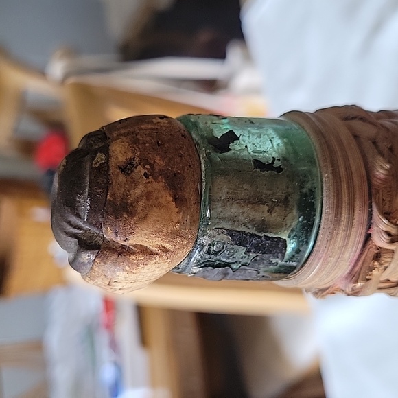 Large Vintage Demijohn Bacardi Rum - Picture 4 of 10